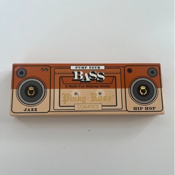 Pinky Rose Cosmetics Multi Use 2 Makeup Sticks Pump Your Bass Jazz Hip Hop NEW‎ - Picture 2 of 3